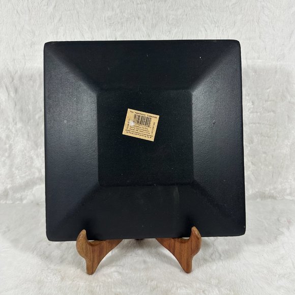 The Hearthside Collection Starlight Delivery Snow Express Primitive Plate Wood - Picture 4 of 8